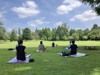 主催イベント:4/12「やさしいPark PILATES」新たにピラティスボールも使用します♪の画像