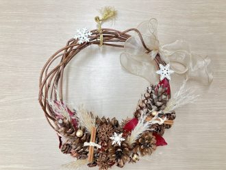 主催イベント:【花育】公園でとれた木の実を使ってクリスマスリースをつくりませんか?の画像