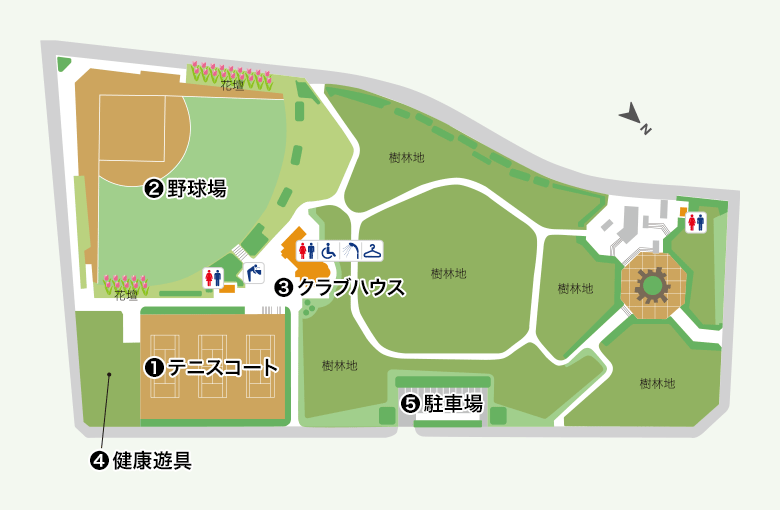 公園の概要マップ