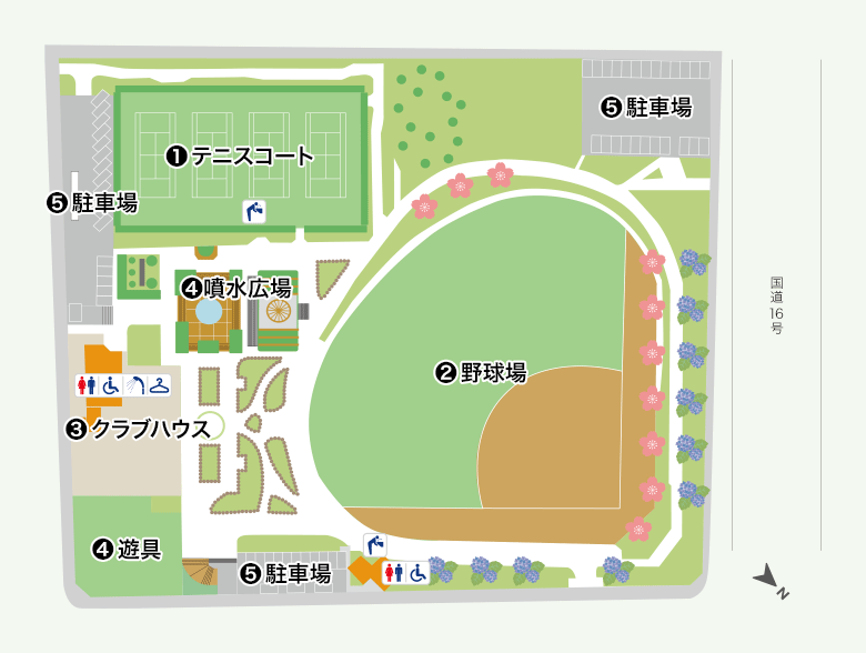 公園の概要マップ