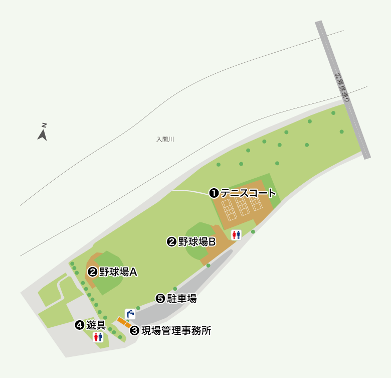 公園の概要マップ
