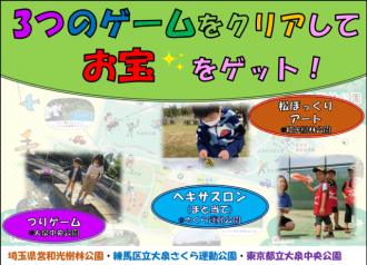 主催イベント：3公園をめぐるキッズチャレンジの画像