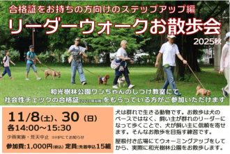 主催イベント:リーダーウォークお散歩会の画像